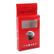 2 luci LED Eagle Eyes 12V 3W per moto, lunghezza cavo: 45 cm, Wire Length: 45cm