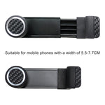 Supporto auto universale per smartphone 55-77 mm