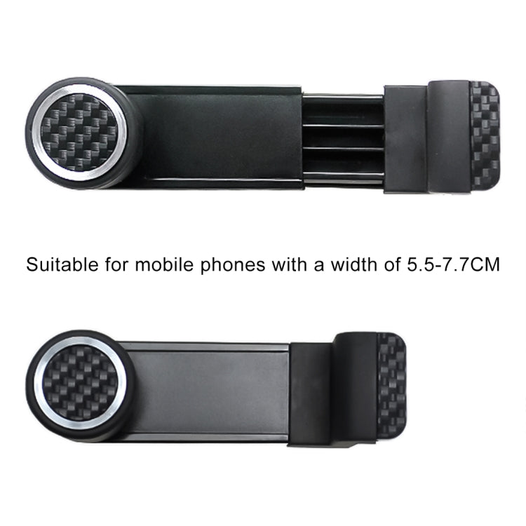 Supporto auto universale per smartphone 55-77 mm