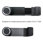 3R-1008 Supporto per telefono con staffa di montaggio stile semplice per auto universale per telefono cellulare da 55-77 mm, 3R-1008