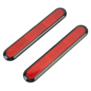 3R-2150 Adesivo esterno di avvertenza riflettente in plastica per auto da 2 pezzi, 3R-2150