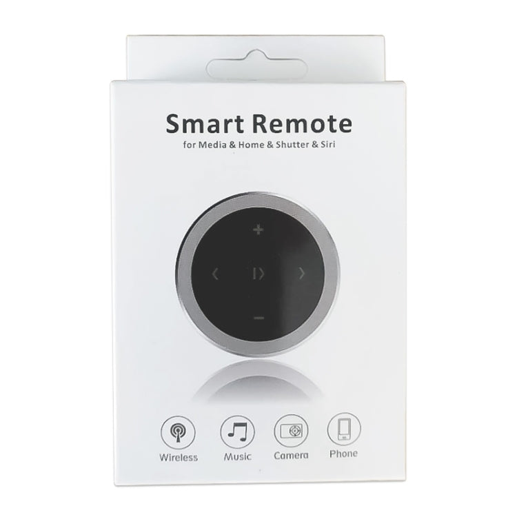 Controller wireless Bluetooth per auto, telefono cellulare, telecomando volante multifunzionale multimediale con supporto, with Holder (Black), with Holder (Silver)