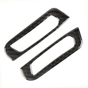Adesivo decorativo in fibra di carbonio per uscita aria a colonna da 2 pezzi per Jeep Grand Cherokee, Air Outlet