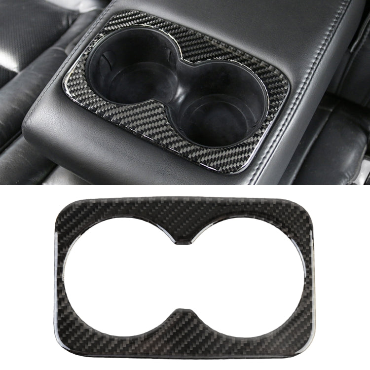Adesivo decorativo in fibra di carbonio per tazza d'acqua per auto per Jeep Grand Cherokee, Water Cup