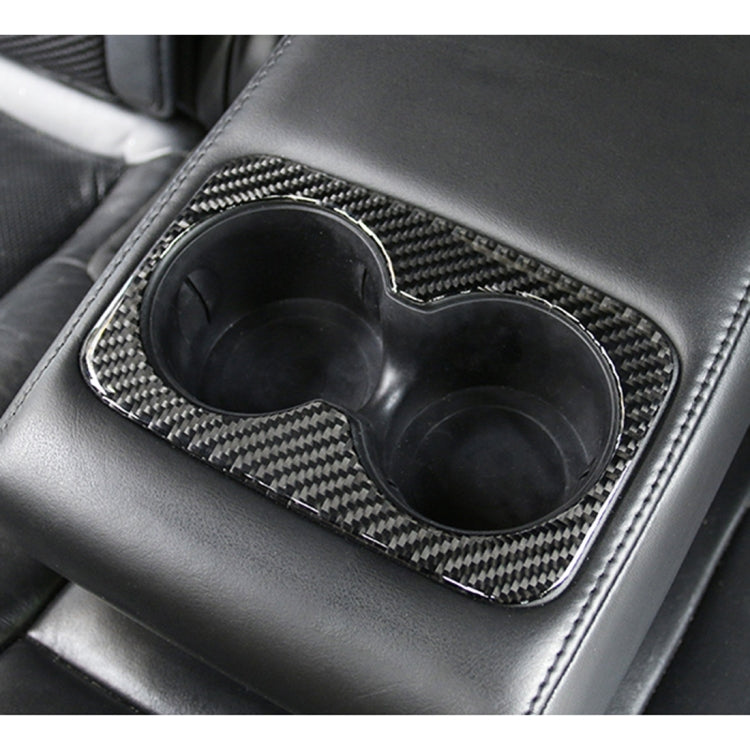 Adesivo decorativo in fibra di carbonio per tazza d'acqua per auto per Jeep Grand Cherokee, Water Cup