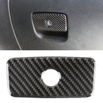 Adesivo decorativo in fibra di carbonio per scatola portaoggetti per sedile passeggero anteriore auto per Jeep Grand Cherokee, Front Passenger Seat Storage Box