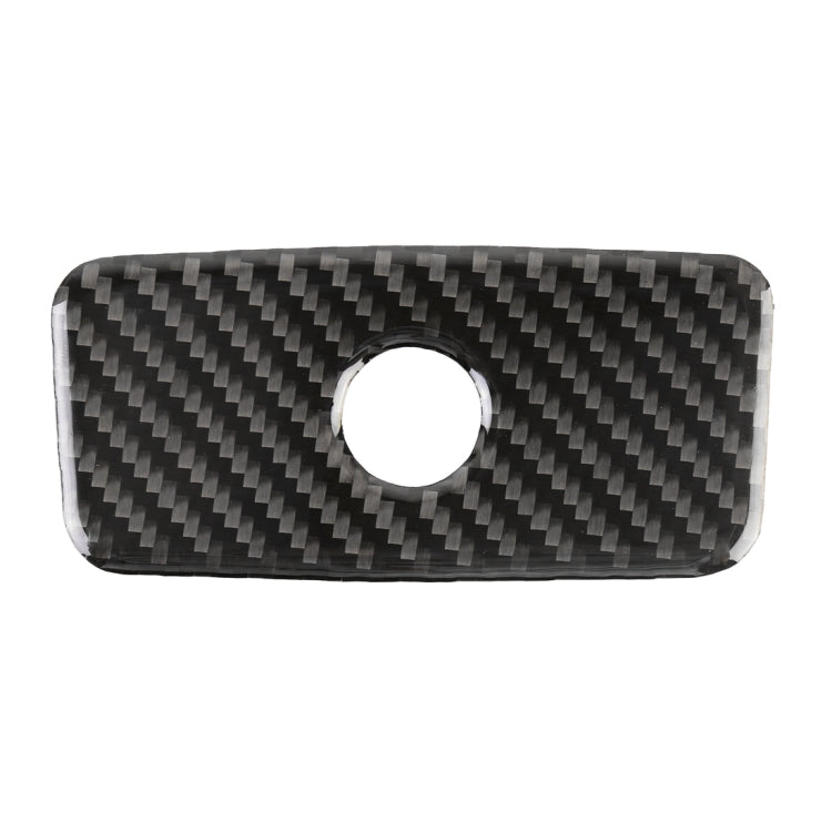 Adesivo decorativo in fibra di carbonio per scatola portaoggetti per sedile passeggero anteriore auto per Jeep Grand Cherokee, Front Passenger Seat Storage Box