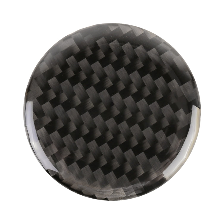 Adesivo decorativo in fibra di carbonio per rotazione della tazza dell'acqua per auto per Jeep Grand Cherokee, Water Cup Rotate Button