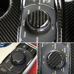 Adesivo decorativo in fibra di carbonio per rotazione della tazza dell'acqua per auto per Jeep Grand Cherokee, Water Cup Rotate Button