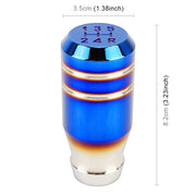 Pomello del cambio per auto universale Pomello del cambio per auto modificato Manopola della leva del cambio manuale a 5 velocità Manopole del cambio colorate, Size: 8.2x3.5cm (5 Speed)