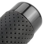 Pomello del cambio per auto a colonna lunga in pelle metallica, dimensioni: 18x3,3 cm, Size: 18x3.3cm (Black), Size: 18x3.3cm (Blue), Size: 18x3.3cm (Red), Size: 18x3.3cm (Silver)