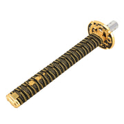 Pomello del cambio manuale o automatico universale a forma di Samurai, lunghezza: 31,5 cm