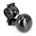 Volante universale per auto Manopola rotativa Ausiliario Booster Maniglia di controllo degli aiuti Volante per auto Booster Rinforzo ruota Manopola spinner automatica Palla, Car Steering Wheel Spinner Knob (Black)