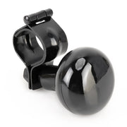 Volante universale per auto Manopola rotativa Ausiliario Booster Maniglia di controllo degli aiuti Volante per auto Booster Rinforzo ruota Manopola spinner automatica Palla, Car Steering Wheel Spinner Knob (Black)