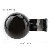 Volante universale per auto Manopola rotativa Ausiliario Booster Maniglia di controllo degli aiuti Volante per auto Booster Rinforzo ruota Manopola spinner automatica Palla, Car Steering Wheel Spinner Knob (Black)