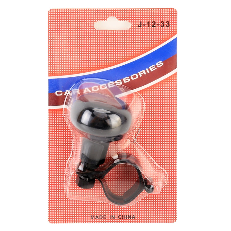 Volante universale per auto Manopola rotativa Ausiliario Booster Maniglia di controllo degli aiuti Volante per auto Booster Rinforzo ruota Manopola spinner automatica Palla, Car Steering Wheel Spinner Knob (Black)