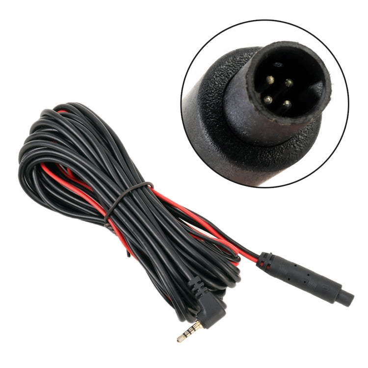 15m Universal Car 4P Cavo di prolunga per telecamera di retromarcia Specchietto retrovisore Veicolo Registratore dati di viaggio Conversione video con spina, 15m (4P) with Plug