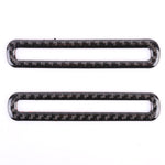 2 pezzi di adesivo decorativo per uscita portiera auto, modanatura per bocchetta dell'aria, striscia decorativa per Ford Mustang, Door Air Vent