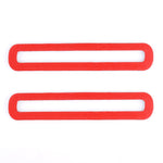 2 pezzi di adesivo decorativo per uscita portiera auto, modanatura per bocchetta dell'aria, striscia decorativa per Ford Mustang, Door Air Vent