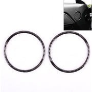 Adesivo decorativo per anello di rivestimento del clacson della portiera dell'auto da 2 pezzi per Ford Mustang, Door Horn