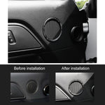 Adesivo decorativo anello clacson Ford Mustang 2 pezzi