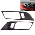 Adesivo decorativo per maniglia portiera auto da 2 pezzi per Ford Mustang, Door Handle