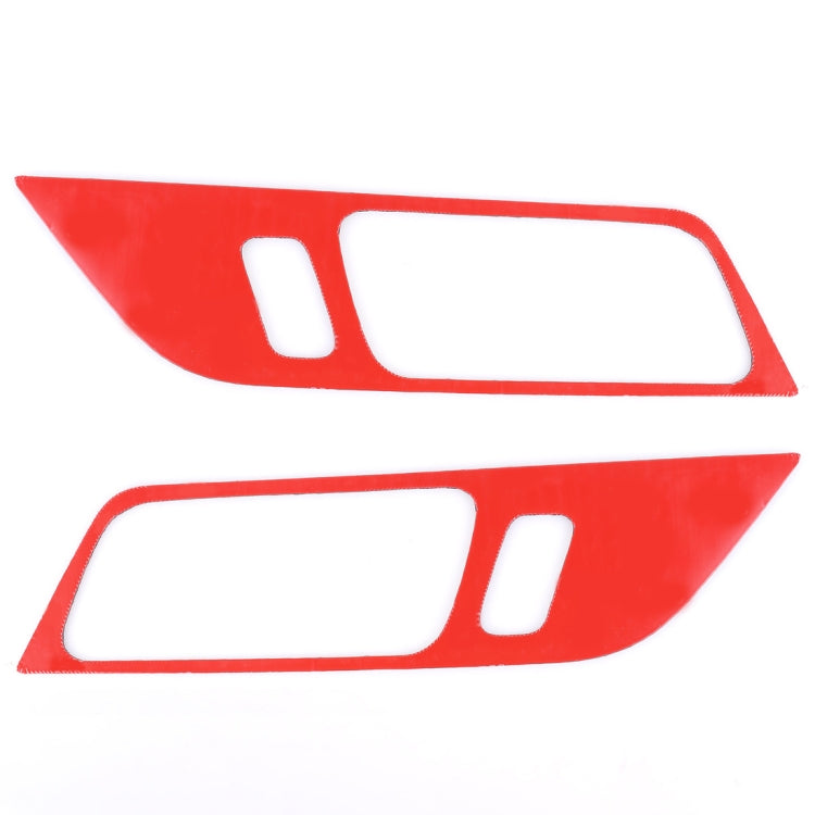 Adesivo decorativo per maniglia portiera auto da 2 pezzi per Ford Mustang, Door Handle