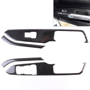 4 adesivi decorativi per pulsante regolatore alzacristalli portiera auto per Ford Mustang, Door Lift Window Regulator Button