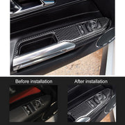 4 adesivi decorativi per pulsante regolatore alzacristalli portiera auto per Ford Mustang, Door Lift Window Regulator Button