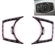 2 adesivi decorativi per la regolazione dei fari dell'auto per Ford Mustang, Headlight Adjustment