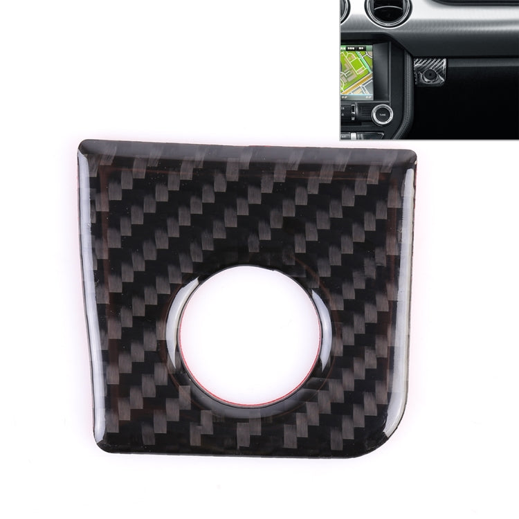 Adesivo decorativo per pulsante scatola portaoggetti per auto copilota per Ford Mustang, Copilot Storage Box Button