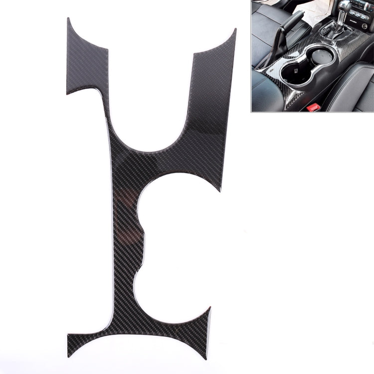 Adesivo decorativo per tazza d'acqua sul pannello degli ingranaggi dell'auto per Ford Mustang, Gear Panel Water Cup