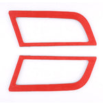 Adesivo decorativo per presa d'aria laterale della console dello strumento per auto da 2 pezzi per Ford Mustang, Instrument Console Side Vent