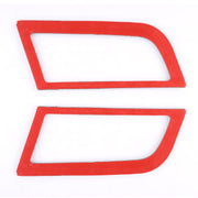 Adesivo decorativo per presa d'aria laterale della console dello strumento per auto da 2 pezzi per Ford Mustang, Instrument Console Side Vent