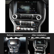 Adesivo decorativo per pannello di controllo centrale dell'auto per Ford Mustang, Central Control Panel