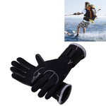 Guanti da immersione per nuoto DIVE&SAIL in neoprene antiscivolo caldi e resistenti all'usura da 3 mm, Size: L, Size: M, Size: S