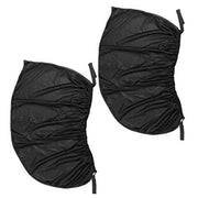 2 PCS Blocco parasole per auto Blocco parasole per auto Garza per finestre Rete ombreggiante Copertura per blocco laterale Rete solare Sacchi di sabbia Copertura parasole per finestrino laterale, Dimensioni: 92 * 54 cm, Size: 92*54cm