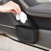 Portabicchieri per auto Bidone della spazzatura Bidone della spazzatura per veicolo portatile Bidone della spazzatura Organizzatore per bidone della spazzatura Scatola di immagazzinaggio per auto della spazzatura montata su auto