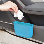 Portabicchieri per auto Bidone della spazzatura Bidone della spazzatura per veicolo portatile Bidone della spazzatura Organizzatore per bidone della spazzatura Scatola di immagazzinaggio per auto della spazzatura montata su auto