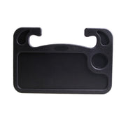 Volante per auto multifunzione, scheda per computer, scatola da tavolo, vassoio per auto, scrivania per computer desktop, tavolo per computer portatile, tavolo da pranzo, mensola, scrivania, accessori per auto, Multi-function Black, Multi-function Grey