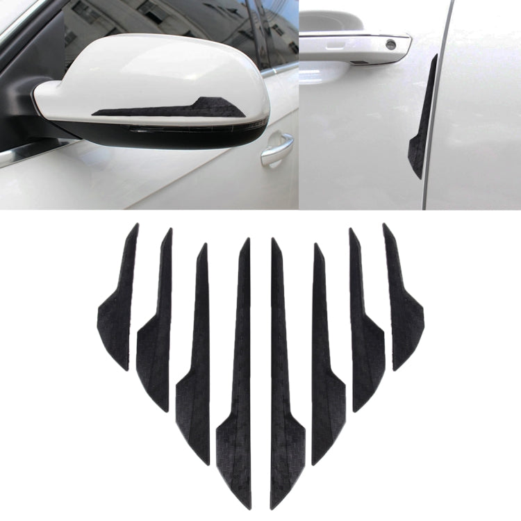 8 pezzi di protezione laterale per portiera del veicolo per auto, striscia antiurto esterna, per evitare urti, collisione, impatto, adesivo protettivo, R-2119 Door Edge Guards, Door Side Guard, R-2119