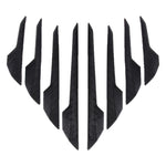 8 pezzi di protezione laterale per portiera del veicolo per auto, striscia antiurto esterna, per evitare urti, collisione, impatto, adesivo protettivo, R-2119 Door Edge Guards, Door Side Guard, R-2119