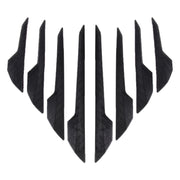8 pezzi di protezione laterale per portiera del veicolo per auto, striscia antiurto esterna, per evitare urti, collisione, impatto, adesivo protettivo, R-2119 Door Edge Guards, Door Side Guard, R-2119