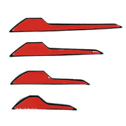 8 pezzi di protezione laterale per portiera del veicolo per auto, striscia antiurto esterna, per evitare urti, collisione, impatto, adesivo protettivo, R-2119 Door Edge Guards, Door Side Guard, R-2119