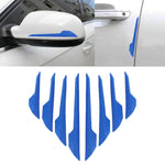 8 pezzi di protezione laterale per portiera del veicolo per auto, striscia antiurto esterna, per evitare urti, collisione, impatto, adesivo protettivo, R-2119 Door Edge Guards, Door Side Guard, R-2119