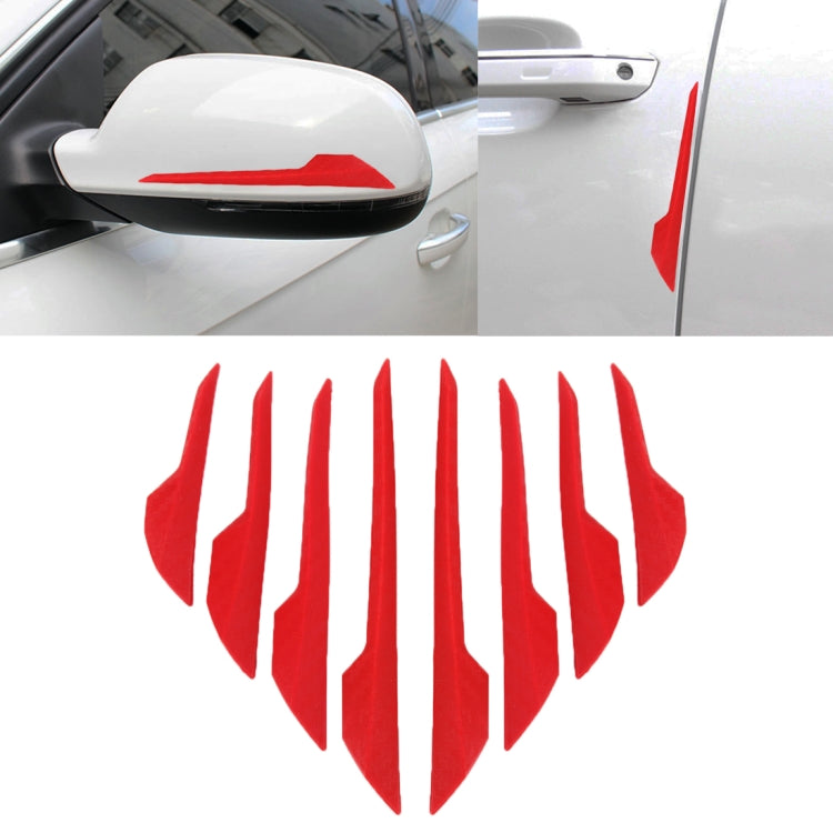 8 pezzi di protezione laterale per portiera del veicolo per auto, striscia antiurto esterna, per evitare urti, collisione, impatto, adesivo protettivo, R-2119 Door Edge Guards, Door Side Guard, R-2119