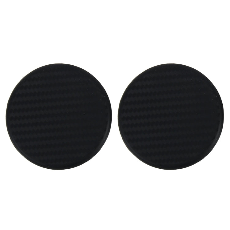Tappetino antiscivolo in gomma per cruscotto auto, 2 pezzi, per telefono/GPS/MP4/MP3, diametro: 6,5 cm, 3R-2139