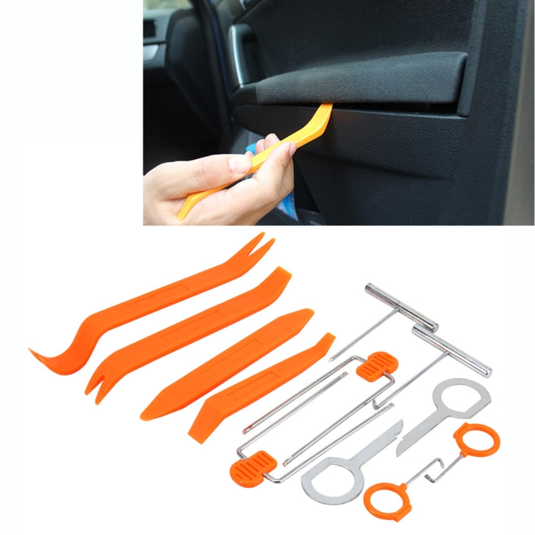Kit di strumenti per lo smontaggio per la rimozione del pannello della porta del cruscotto del sistema audio per auto 12 in 1, 12 in 1