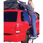 Scaletta per auto portatile pieghevole per montaggio su pneumatici Scaletta per camioncini, camion, SUV, Tyre Mount