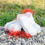 10 pezzi sacchetto di rete in nylon giardino semi frutta sacchetti di controllo dei parassiti verdura vigneto rete anti-uccello sacchetto di rete di controllo dei parassiti filtro a rete di nylon accessori forniture, dimensioni: 25*15 cm, Size: 25*15cm